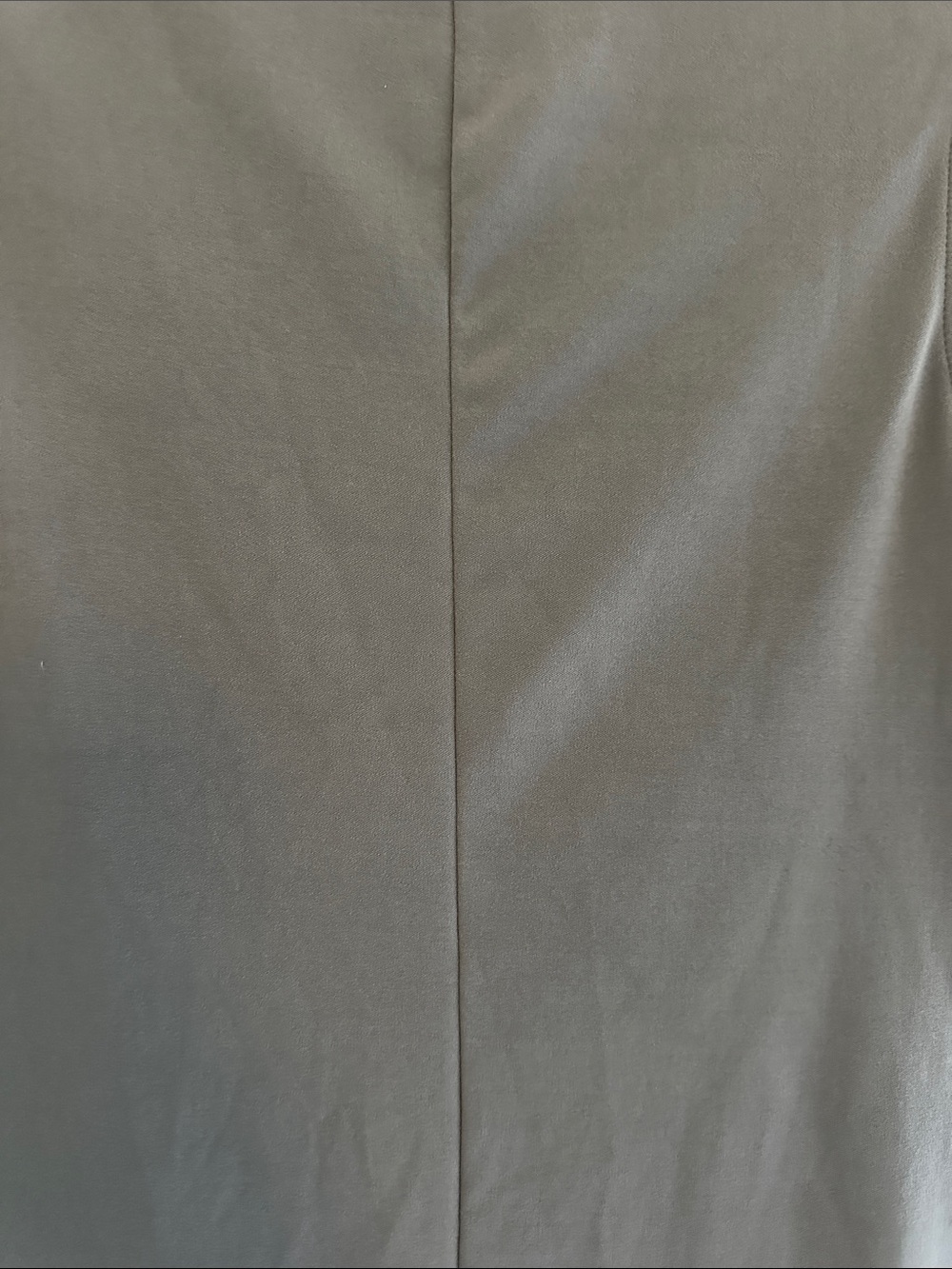Women's Sleeveless Gray Tank Mini Dress - Streamlined Everyday Layer - Picture 3 of 3